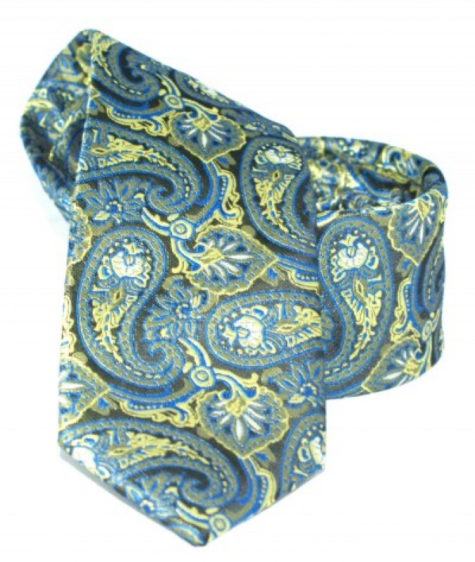               Goldenland slim nyakkendő - Török mintás