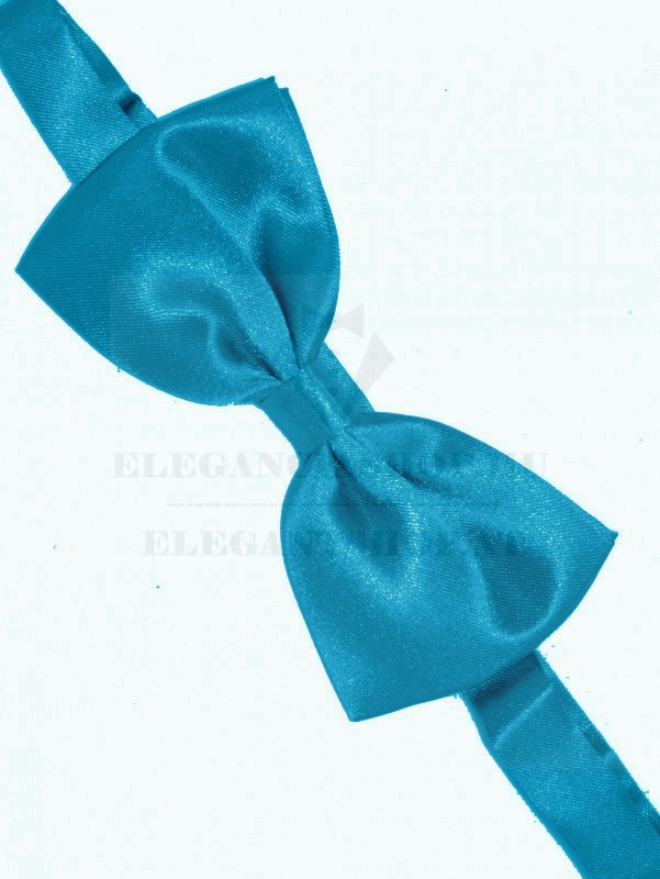 Zsorzsett szatén csokornyakkendő - Türkízkék Csokornyakkendő Zsorzsett szatén csokornyakkendő - Türkízkék Csokornyakkendő
