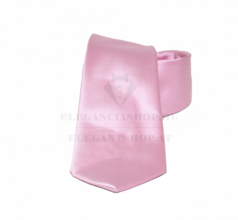         NM szatén nyakkendő - Rózsaszín