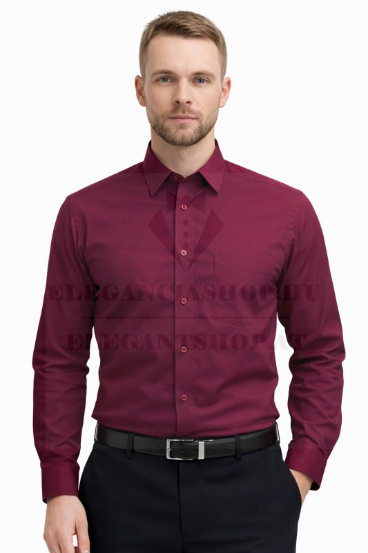                        Newsmen elasztikus h.u slim ing - Bordó