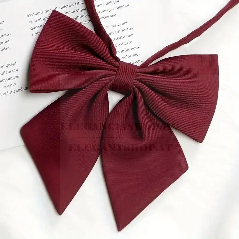 Női csokornyakkendő - Bordó Női csokornyakkendő - Bordó