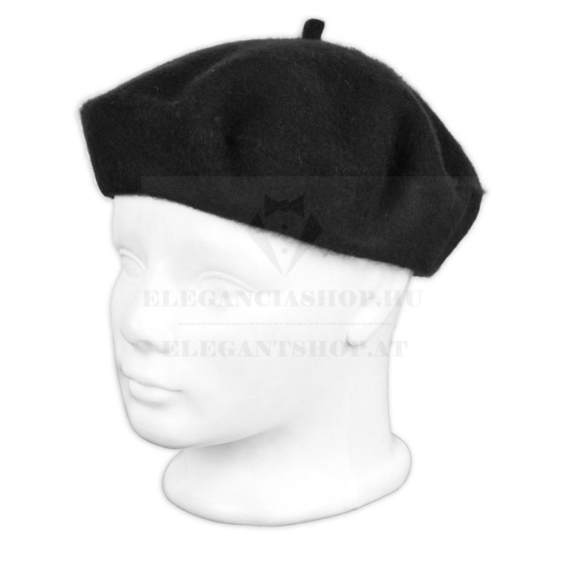   Férfi svájci sapka - Fekete Férfi kalap, sapka