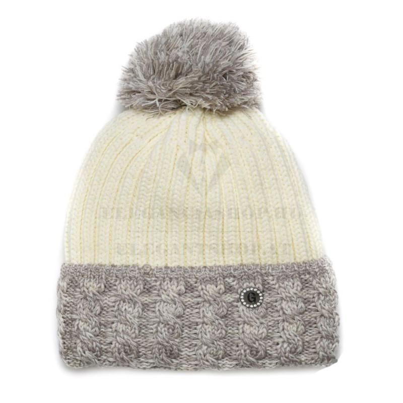       Bona női kötött bojtos sapka Női sapka,kesztyű,sál