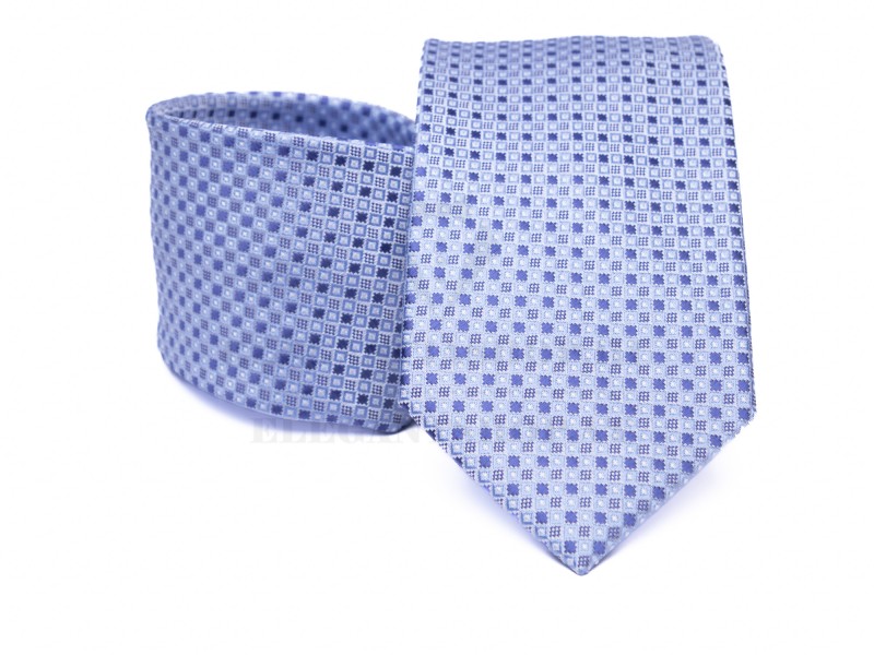       Prémium nyakkendő -  Világoskék aprómintás