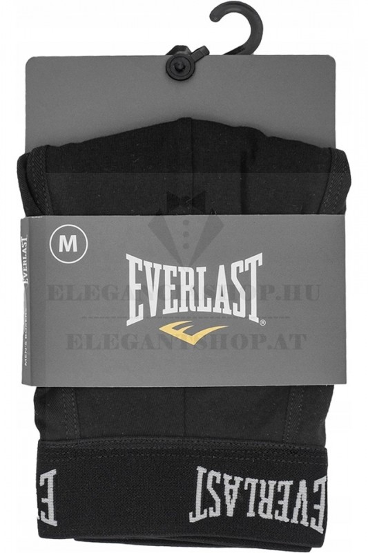     EVERLAST FÉRFI BOXER - Fekete Férfi zokni, fehérnemű