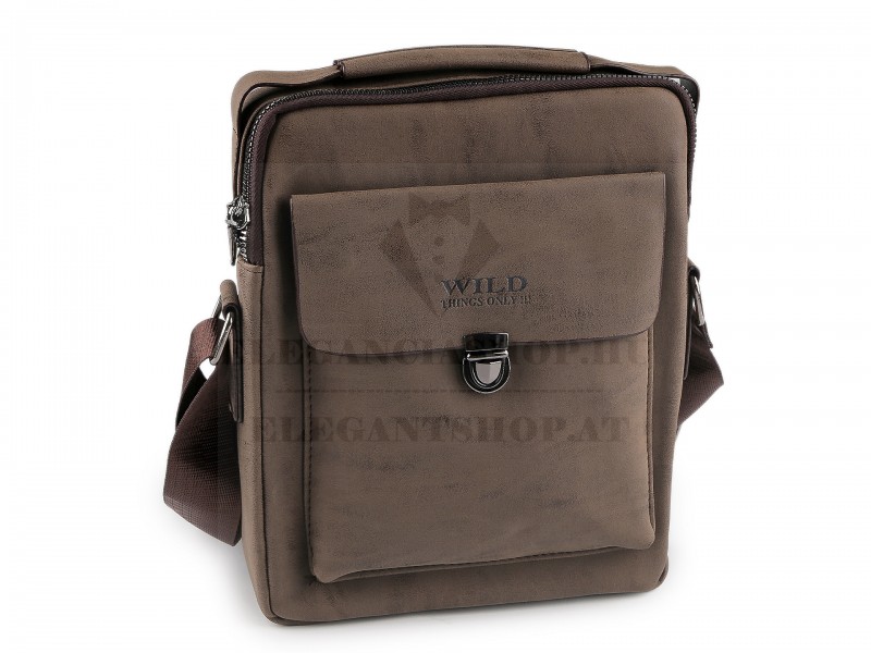                                     Férfi crossbody táska - 20x26 cm Férfi táska, pénztárca
