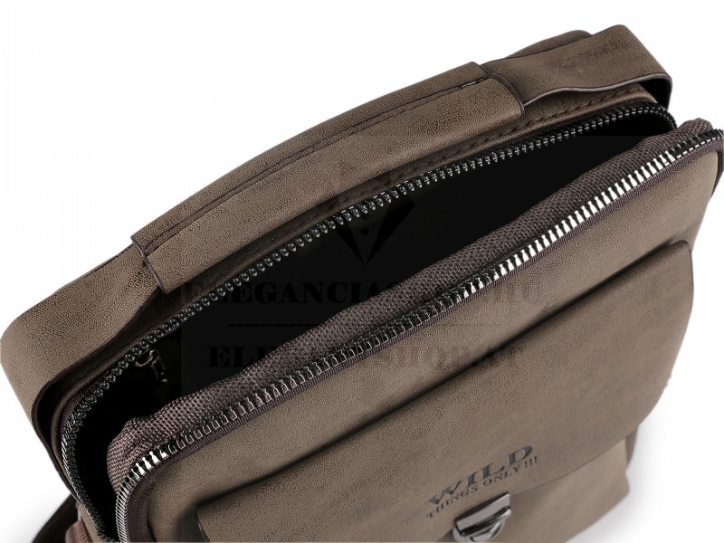                                     Férfi crossbody táska - 20x26 cm Férfi táska, pénztárca