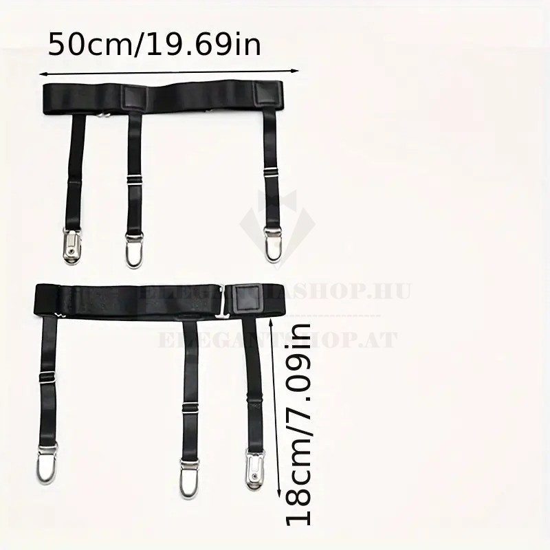                         Gumis ingtartó kapocs - 1 pár