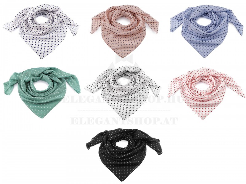 Pöttyös kendő - 85x90 cm   Pöttyös kendő - 85x90 cm