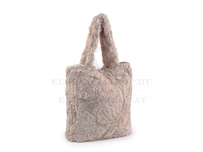      Műszörme kézi táska - 36x37 cm Gyerek táska, pénztárca