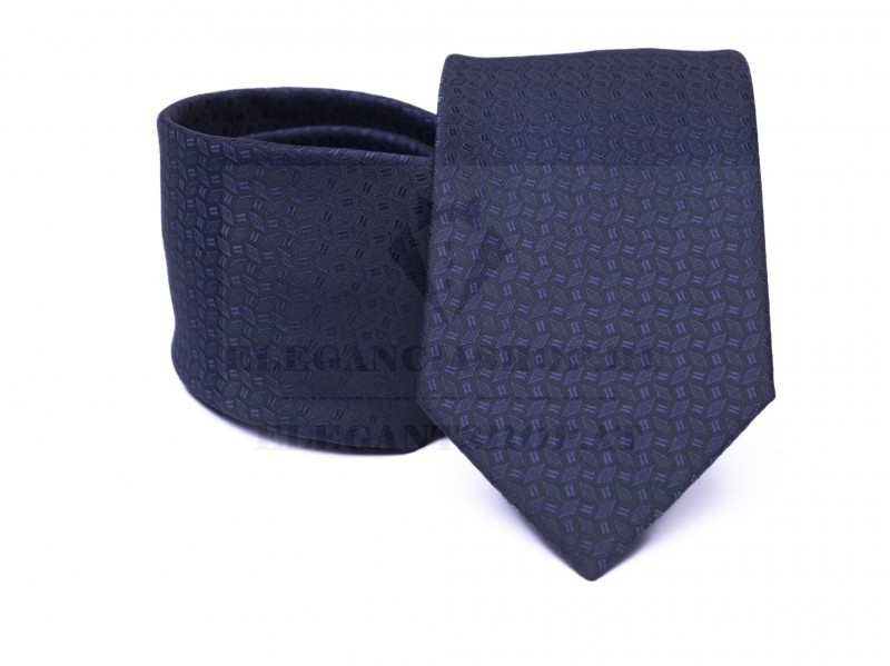 Prémium nyakkendő - Sötétkék aprómintás Prémium nyakkendő - Sötétkék aprómintás