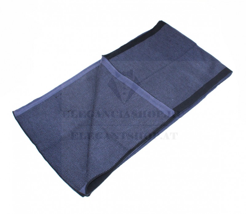   Newsmen kötött sál - Kék mintás Férfi kesztyű, sál