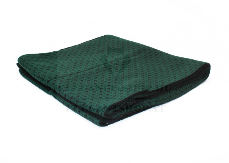   Newsmen kétoldalas kötött sál - Zöld mintás