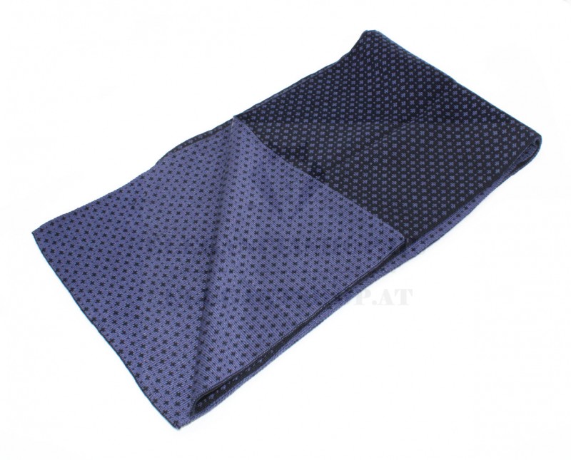   Newsmen kétoldalas kötött sál - Kék