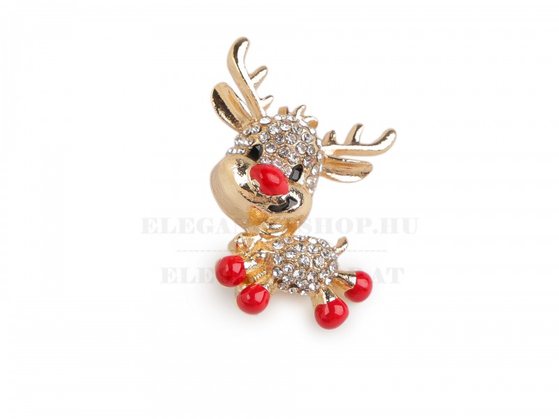 Bross csiszolt kövekkel - Rénszarvas Kitűzők, Brossok Bross csiszolt kövekkel - Rénszarvas Kitűzők, Brossok