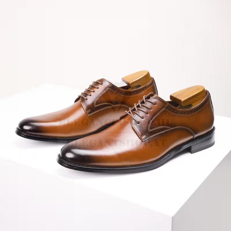                           Marhabőr férfi cipő - Caramell Férfi cipő