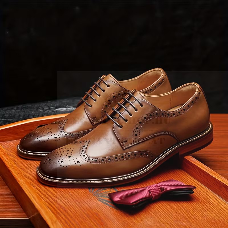 Marhabőr férfi cipő - Caramell Férfi cipő Marhabőr férfi cipő - Caramell Férfi cipő