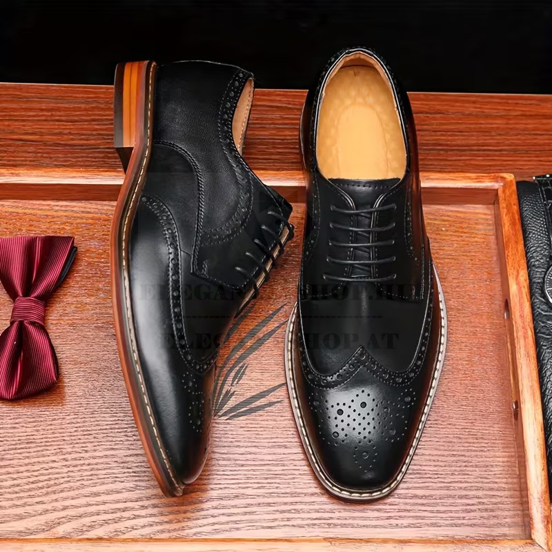 Marhabőr férfi cipő - Fekete Férfi cipő Marhabőr férfi cipő - Fekete Férfi cipő