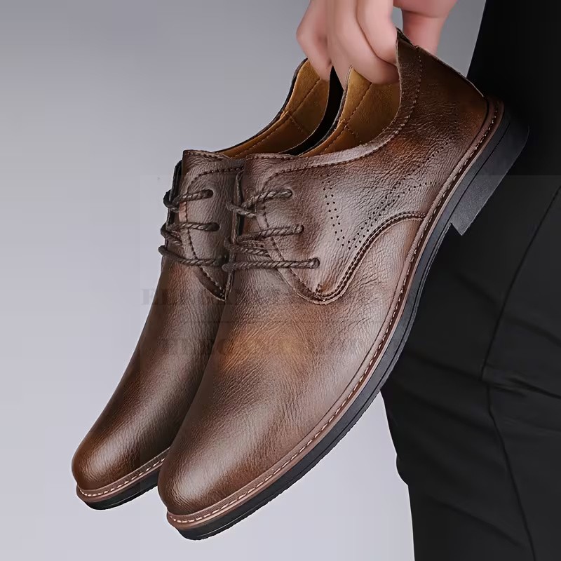                            Marhabőr férfi cipő - Barna Férfi cipő