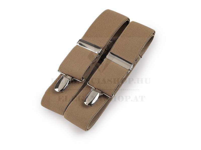 Férfi nadrágtartó - Mogyoró