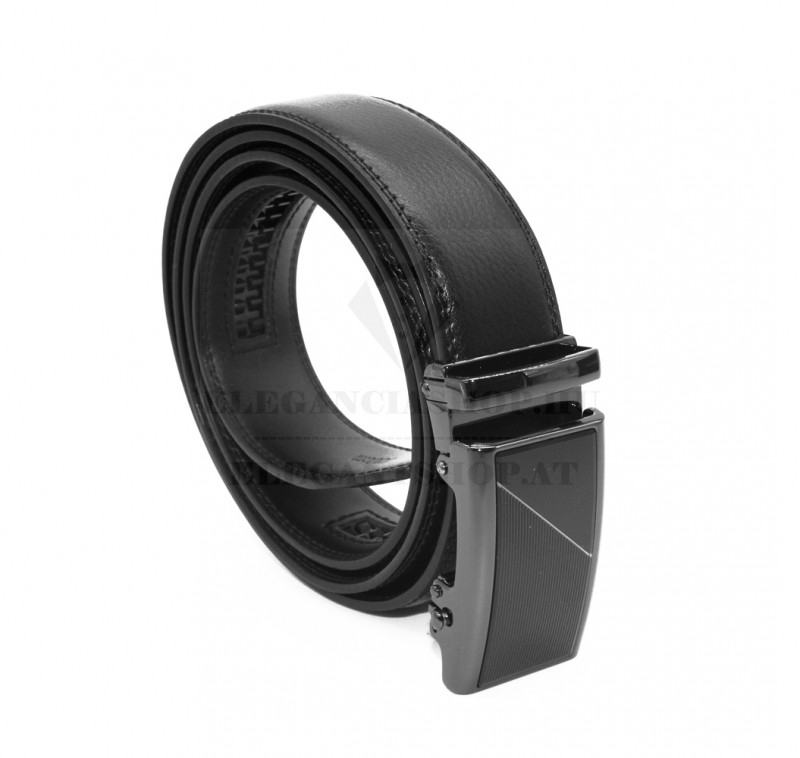 Tycoon férfi bőr öv díszdobozban - Fekete Tycoon férfi bőr öv díszdobozban - Fekete