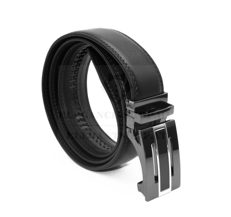 Tycoon férfi bőr öv díszdobozban - Fekete Tycoon férfi bőr öv díszdobozban - Fekete