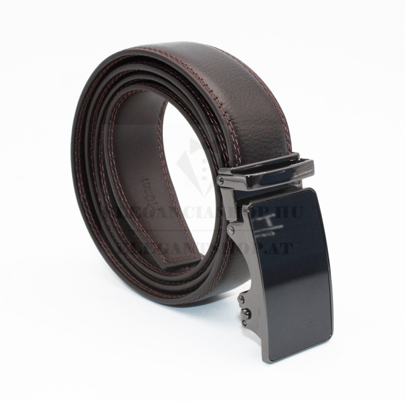 Tycoon férfi bőr öv díszdobozban - Fekete Tycoon férfi bőr öv díszdobozban - Fekete