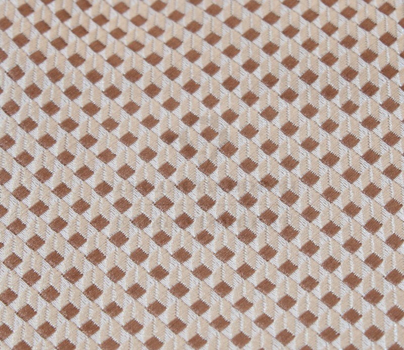                    NM slim szövött nyakkendő - Drapp aprómintás Aprómintás nyakkendő