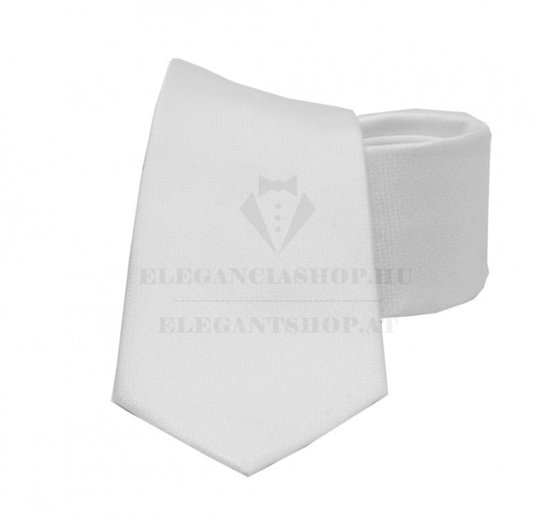 NM normál nyakkendő - Fehér szövött NM normál nyakkendő - Fehér szövött