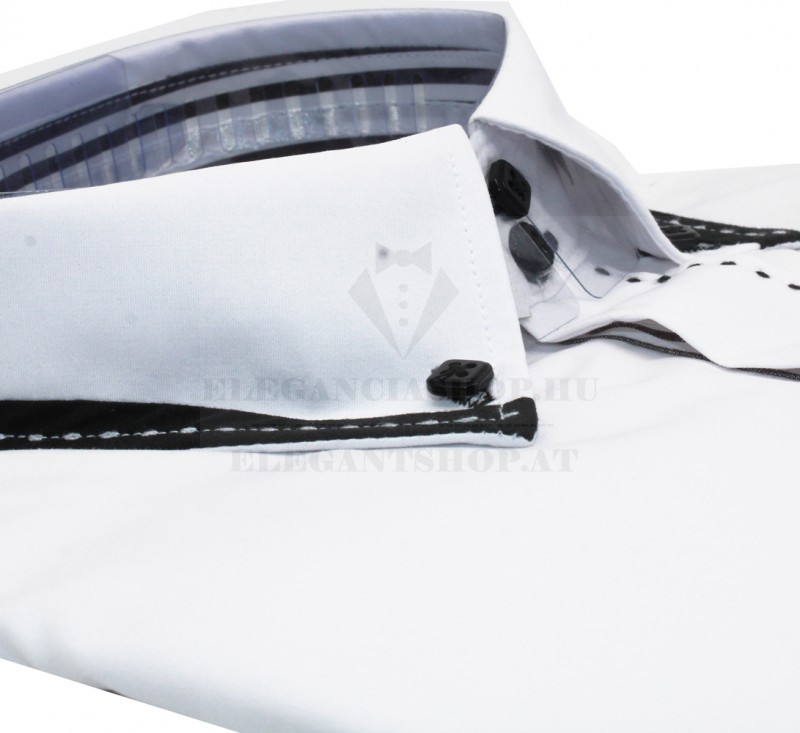 NM h.u slim ing - Fekete-fehér betétes Slim, Smart fazon NM h.u slim ing - Fekete-fehér betétes Slim, Smart fazon