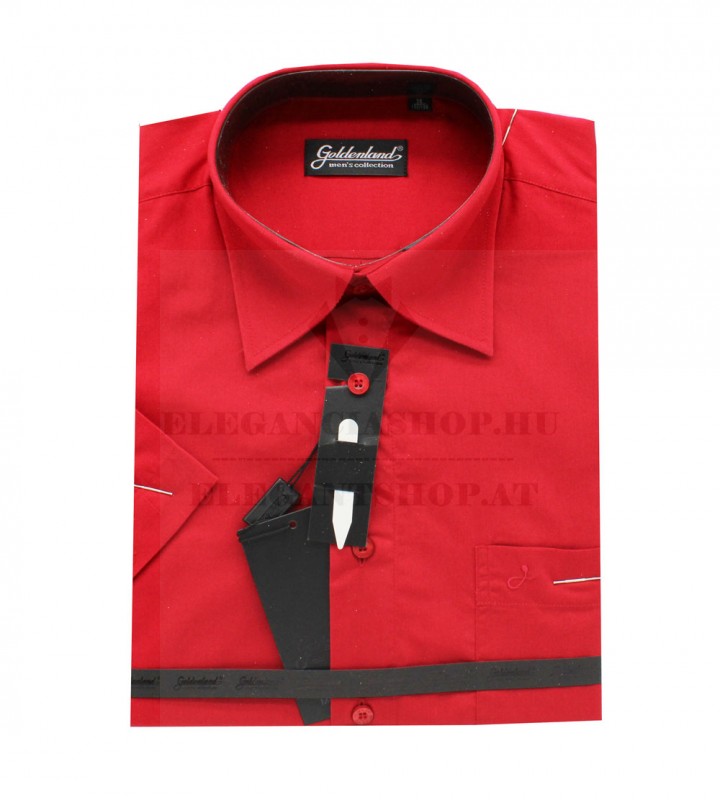 Goldenland rövidujjú ing - Meggypiros Goldenland rövidujjú ing - Meggypiros