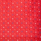    Prémium slim nyakkendő szett - Piros pöttyös