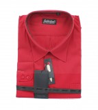 Goldenland extra hosszúujjú ing - Meggybordó Extra méret