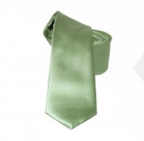                  NM slim szatén nyakkendő - Halványzöld