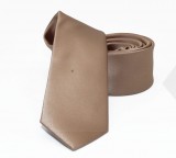                  NM slim szatén nyakkendő - Aranybarna