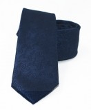                  NM slim szövött nyakkendő - Sötétkék törökmintás