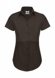 B&C Elasztikus rövidujjú női ing Női ing,póló,pulóver
