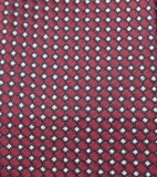    Prémium slim nyakkendő - Bordó aprómintás Aprómintás nyakkendő