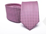        Prémium selyem nyakkendő - Rózsaszín mintás Aprómintás nyakkendő