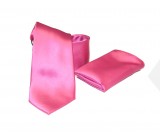  Szatén nyakkendő szett - Pink Szettek