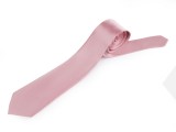  Vannotensa szatén nyakkendő - Púderrózsaszín Egyszínű nyakkendő