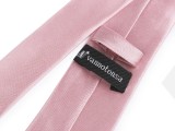  Vannotensa szatén nyakkendő - Púderrózsaszín Egyszínű nyakkendő