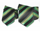      NM apa-fia nyakkendő szett - Lila csíkos Apa-fia szett