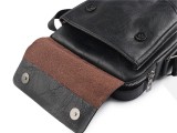                                     Férfi oldaltáska crossbody - 21 x 25 cm Férfi táska, pénztárca