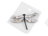 Bross szitakötő kövekkel kitűző Kitűzők, Brossok