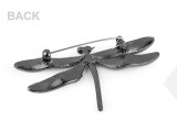 Bross szitakötő kövekkel kitűző Kitűzők, Brossok