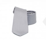                    NM slim szövött nyakkendő - Ezüst