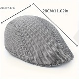                            Golf férfi sapka - Sötétszürke halszálkás Férfi kalap, sapka