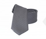                    NM slim szövött nyakkendő - Grafit mintás