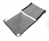   Newsmen kétoldalas kötött sál - Fehér-fekete Férfi kesztyű, sál